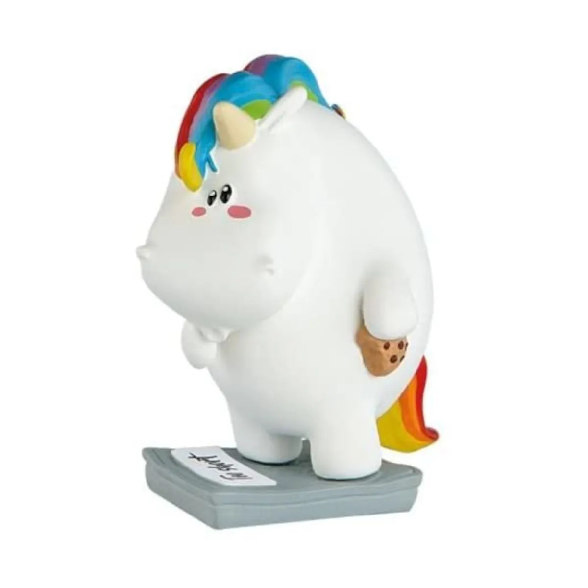 Pummeleinhorn Sammelfigur "Pummeleinhorn auf Waage"