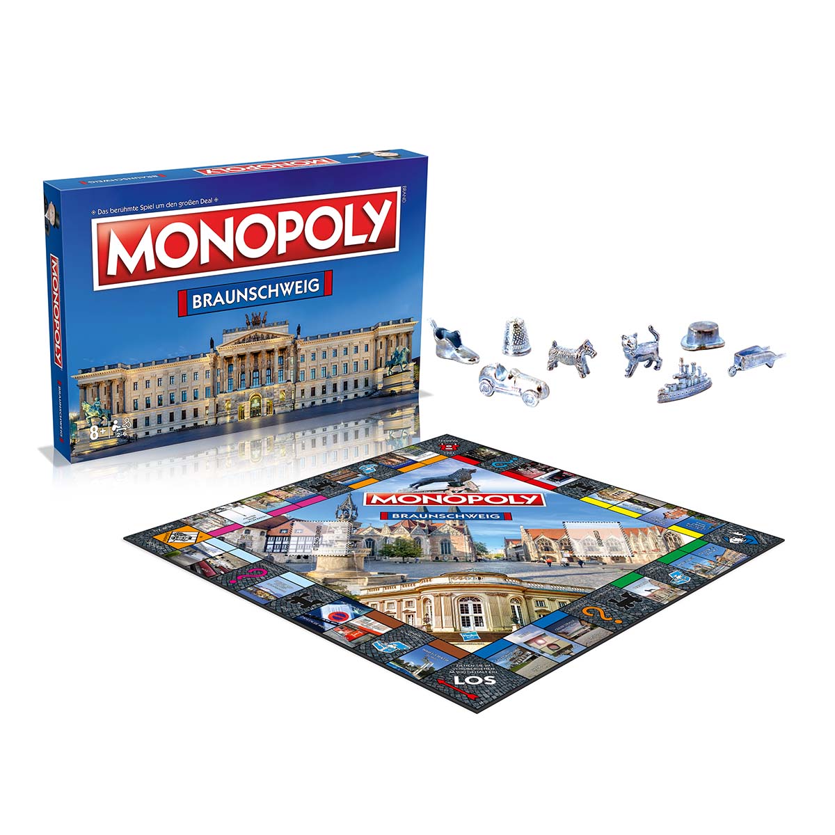 Monopoly - Braunschweig + Top Trumps New Yorker Lions