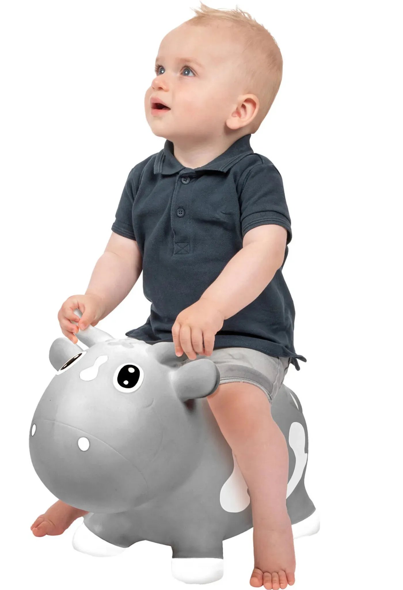 Toi-Toys 67520Z - LITTLE STARS Hüpftier Kuh