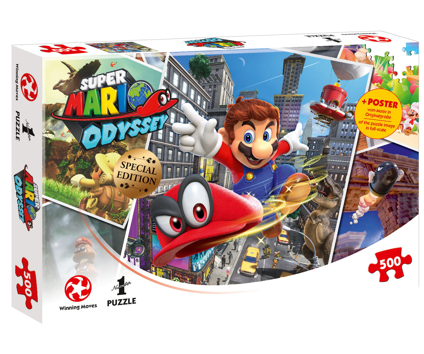 Puzzle - Super Mario Odyssey - World Traveler (500 Teile)