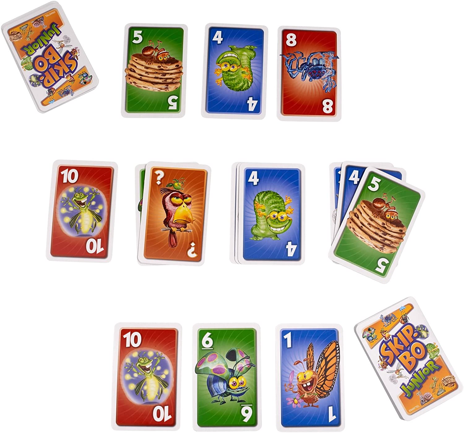 Mattel - Kartenspiel - Skip-Bo Junior