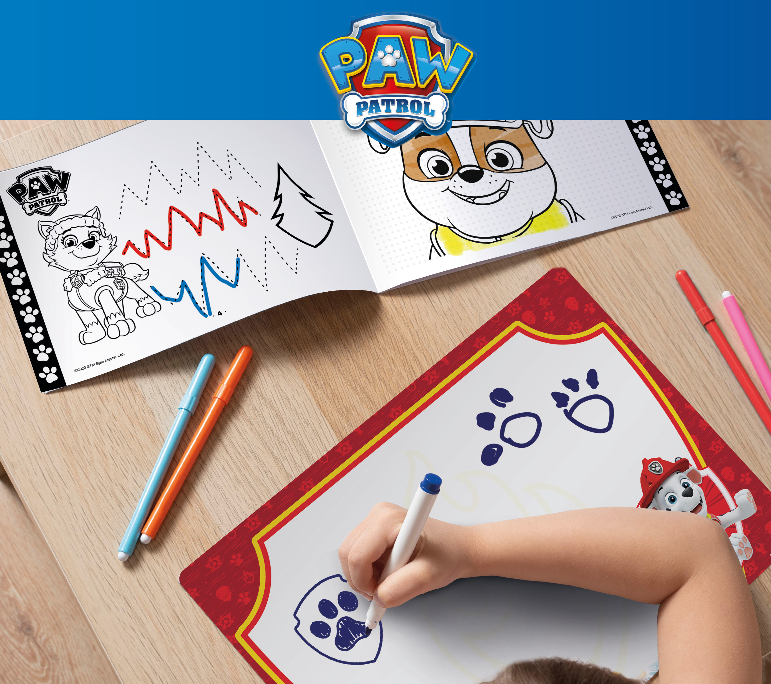 Lisciani 103317 - Paw Patrol Zeichenschule