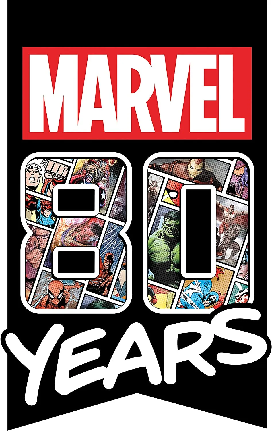 Clementoni 39534 - Puzzle - Marvel 80 Years (1000 Teile)