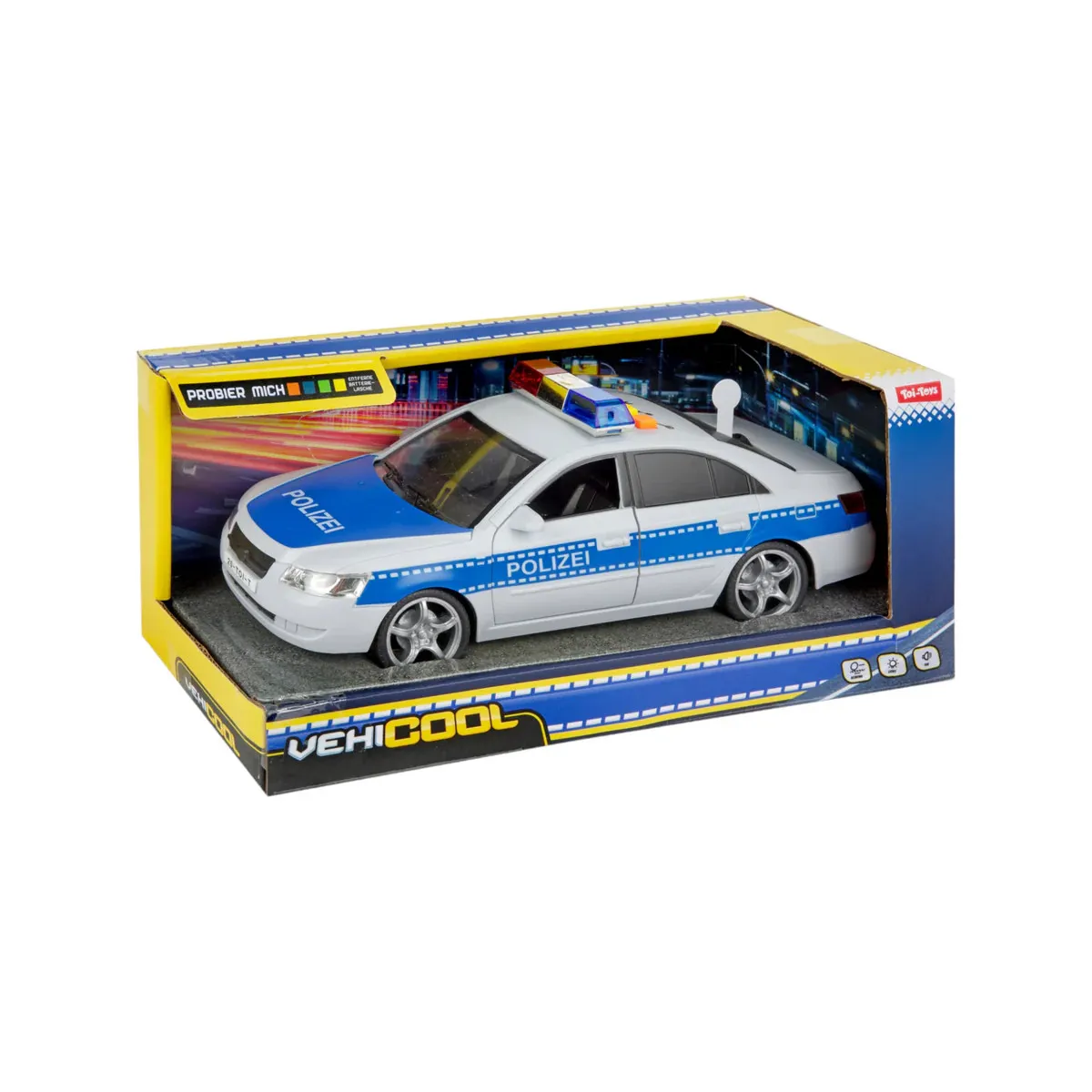 Toi-Toys 24049A - VEHICOOL Super Polizeiauto (DE)