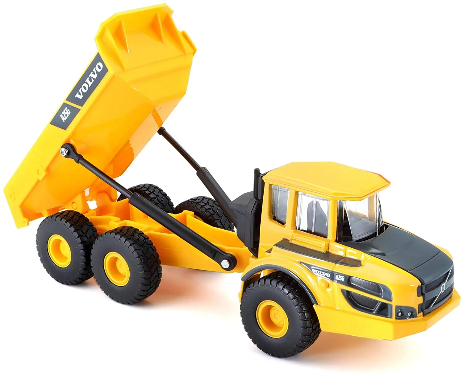 Bburago 18-32085 - Spielzeugfahrzeug - Volvo Muldenkipper A25G (Maßstab 1:50)