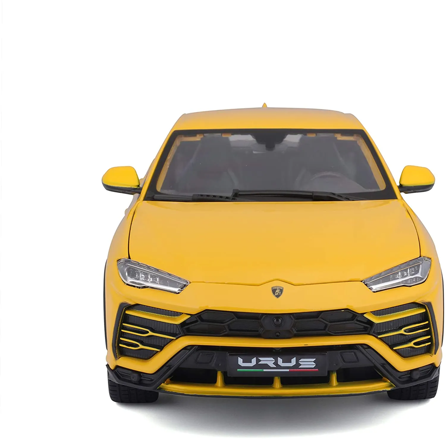 Bburago 18-11042Y - Modellauto - Lamborghini Urus (gelb, Maßstab 1:18)