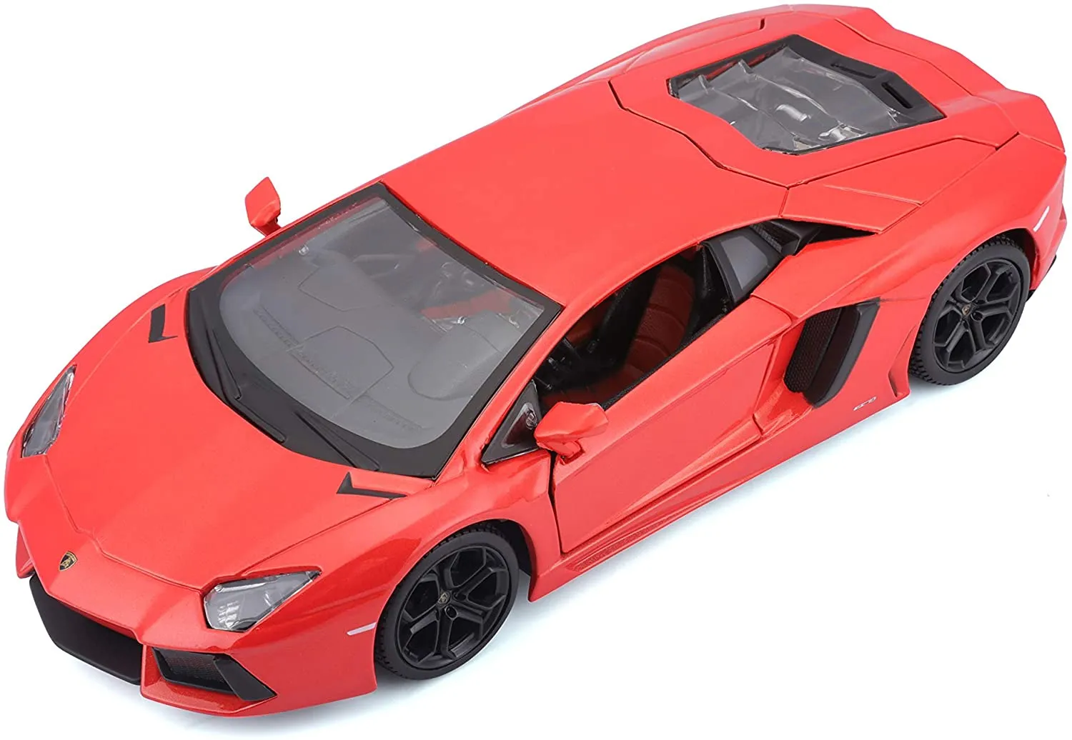 Maisto 31210 - Modellauto -  Lamborghini Aventador LP 700-4 (metallic-orange, Maßstab 1:24)