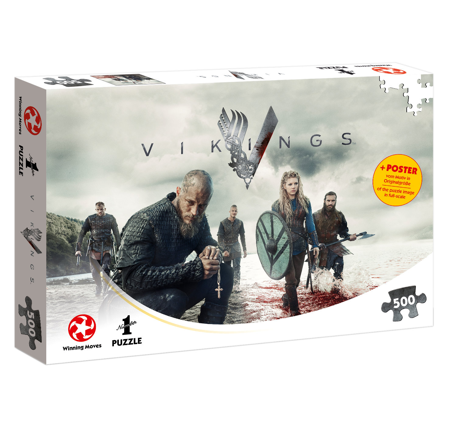 Puzzle - Vikings The World Will be Ours (500 Teile)
