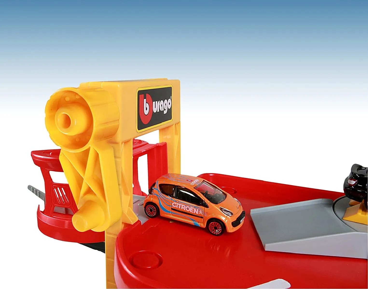 Bburago 18-30025 - Spielset - Street Fire Parkgarage