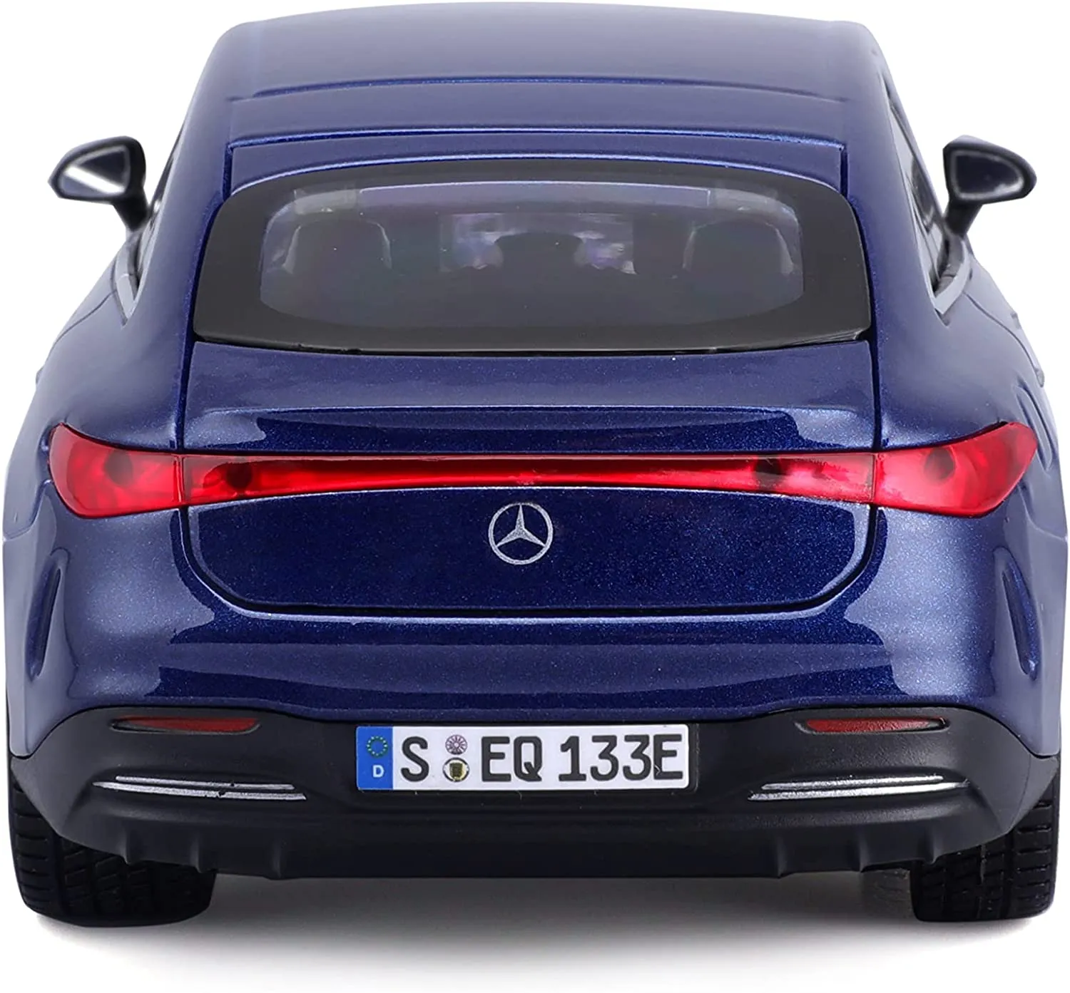 Maisto 32902BL - Modellauto - Mercedes EQS (blau, Maßstab 1:27)