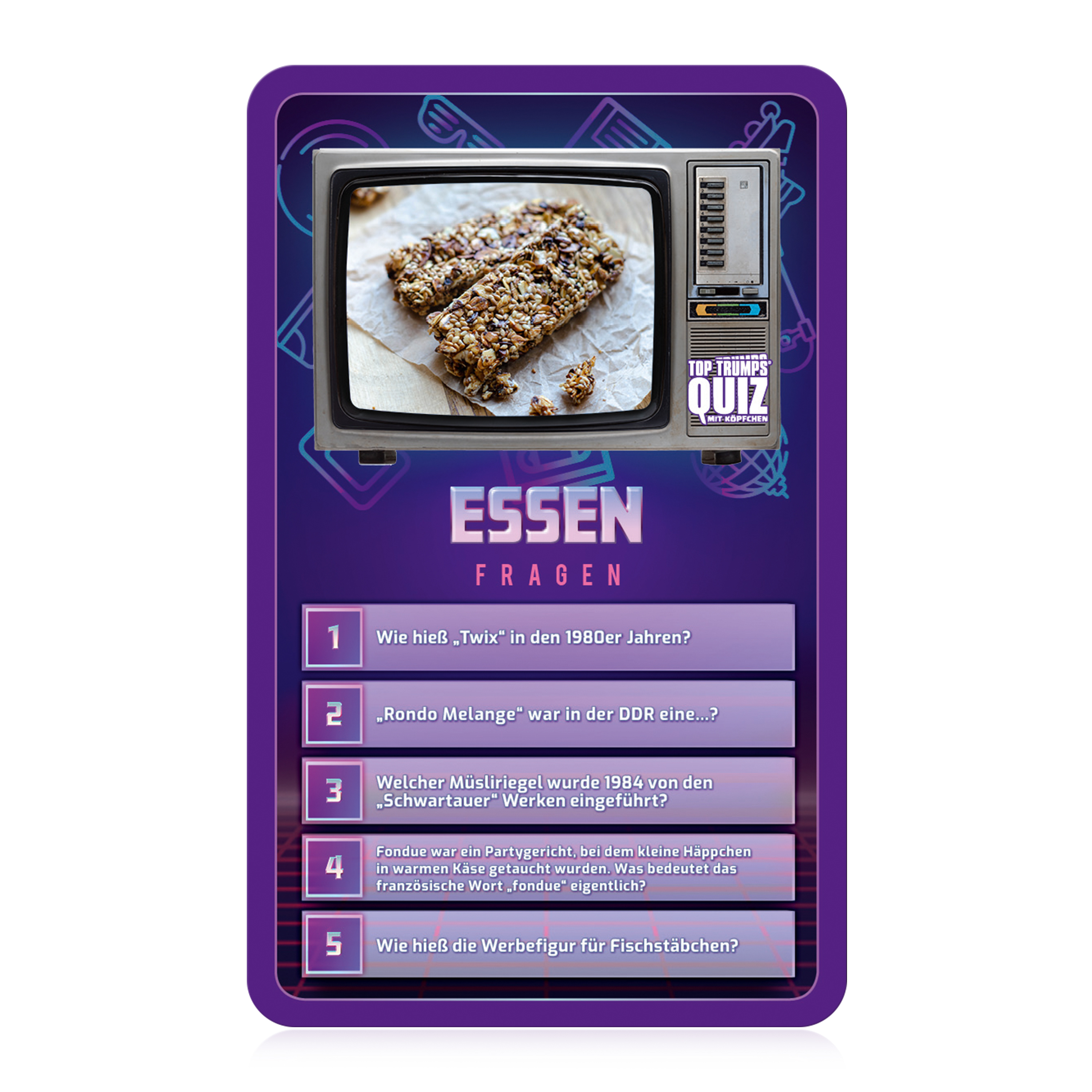 Top Trumps Quiz 80er 