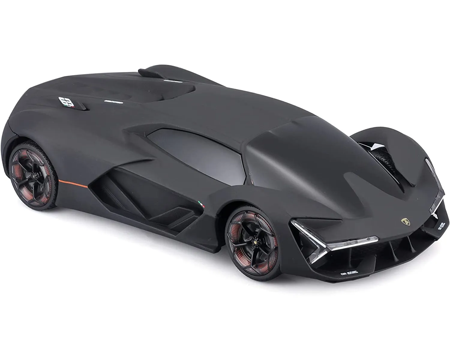 Maisto Tech 81525 - Ferngesteuertes Auto - Lamborghini Terzo Millennio (matt-schwarz, Maßstab 1:24)