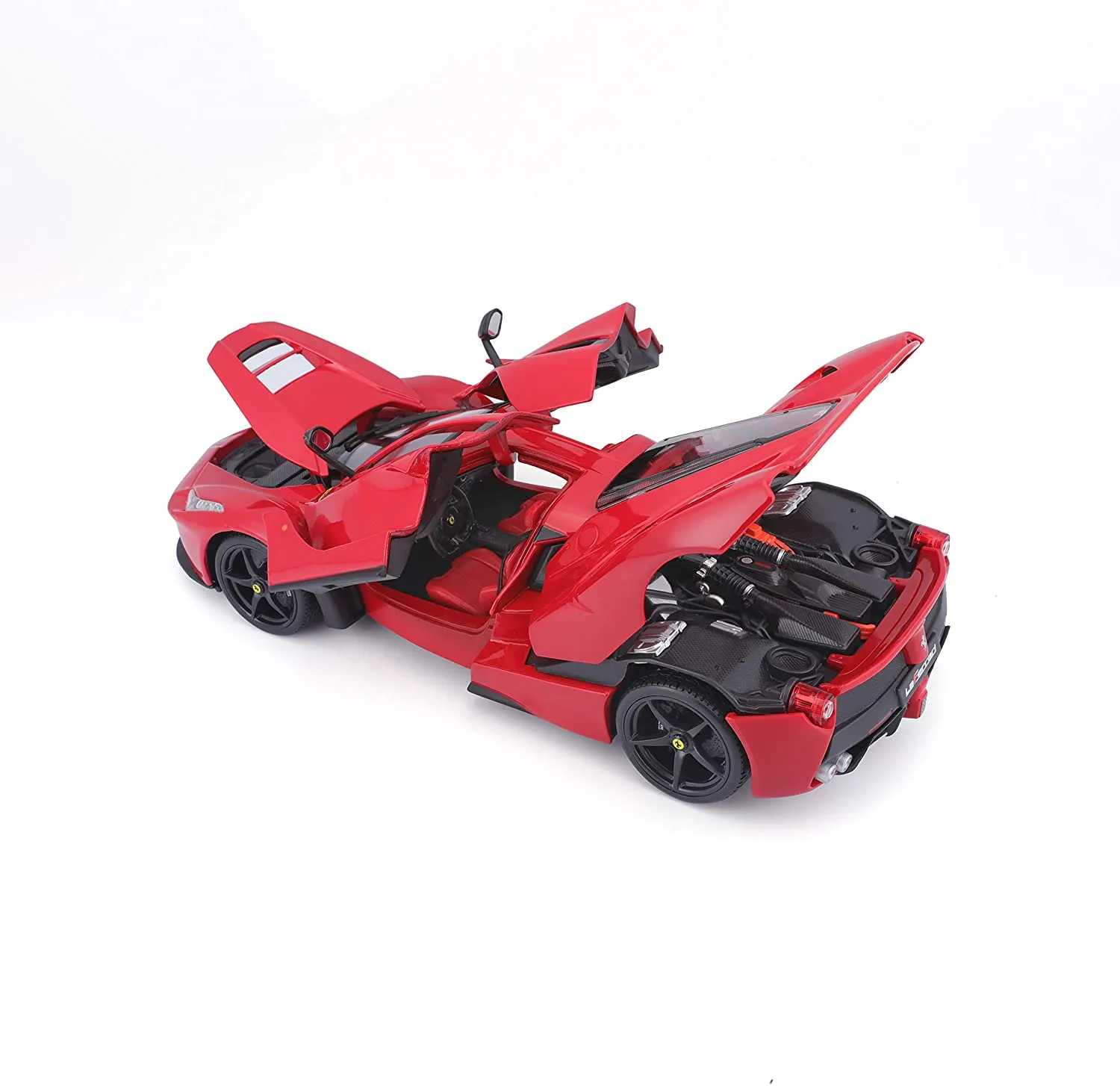 Bburago 18-16001R - Modellauto - Ferrari R&P LaFerrari (rot, Maßstab 1:18)