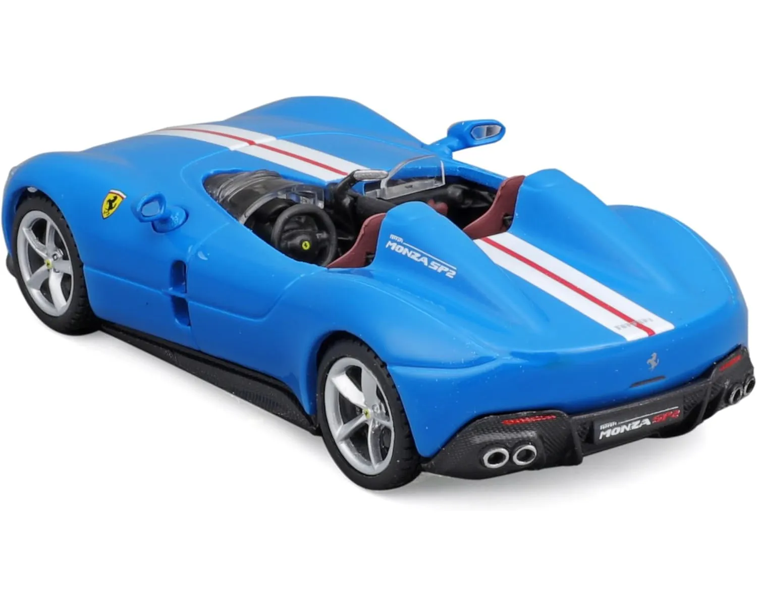 Bburago 18-36913 - Modellauto - Ferrari Monza SP2 (blau, Maßstab 1:43)