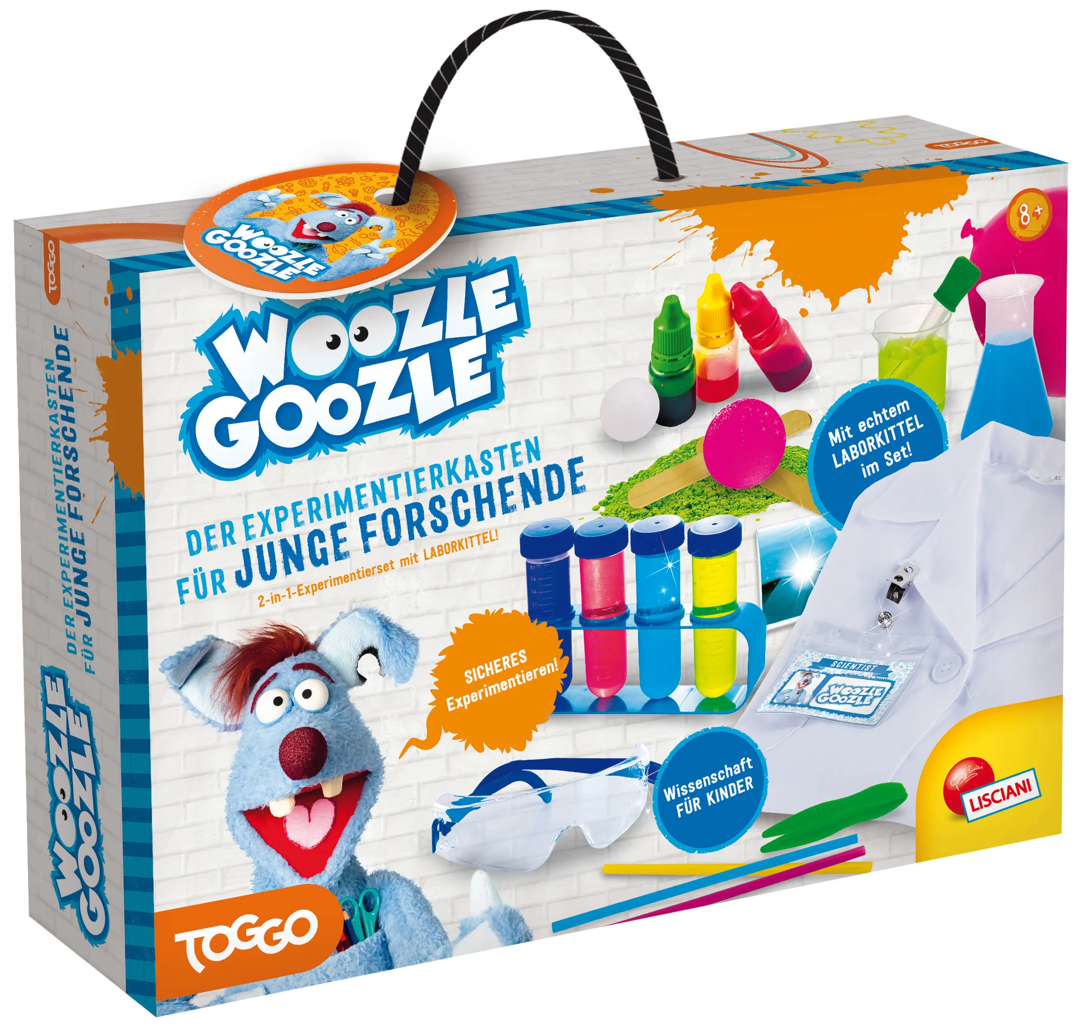 Lisciani DE97418WG - Woozle Goozle Der Experimentierkasten für junge Forschende