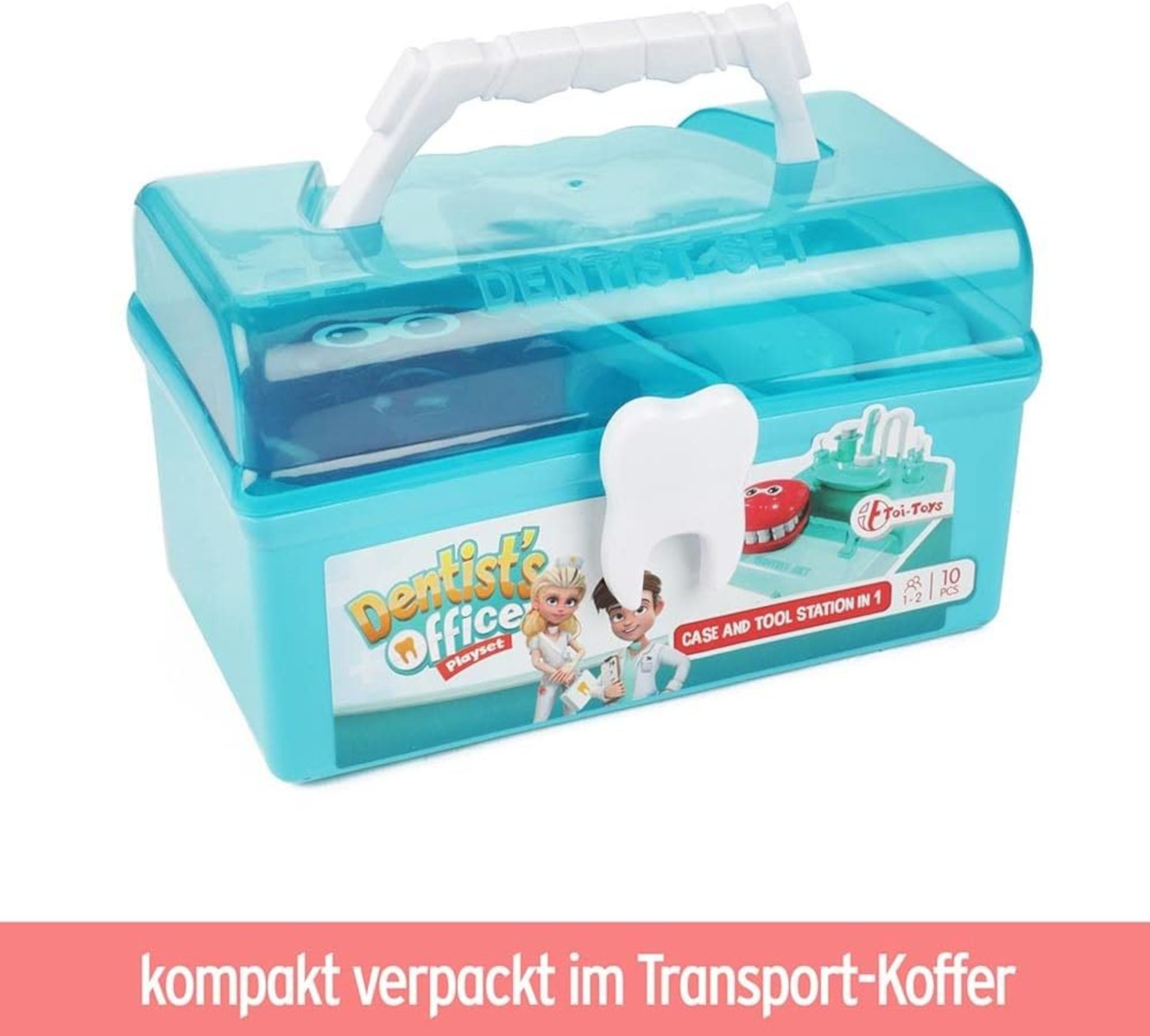 Toi-Toys - DENTIST Zahnarzt-Koffer (10-teilig)