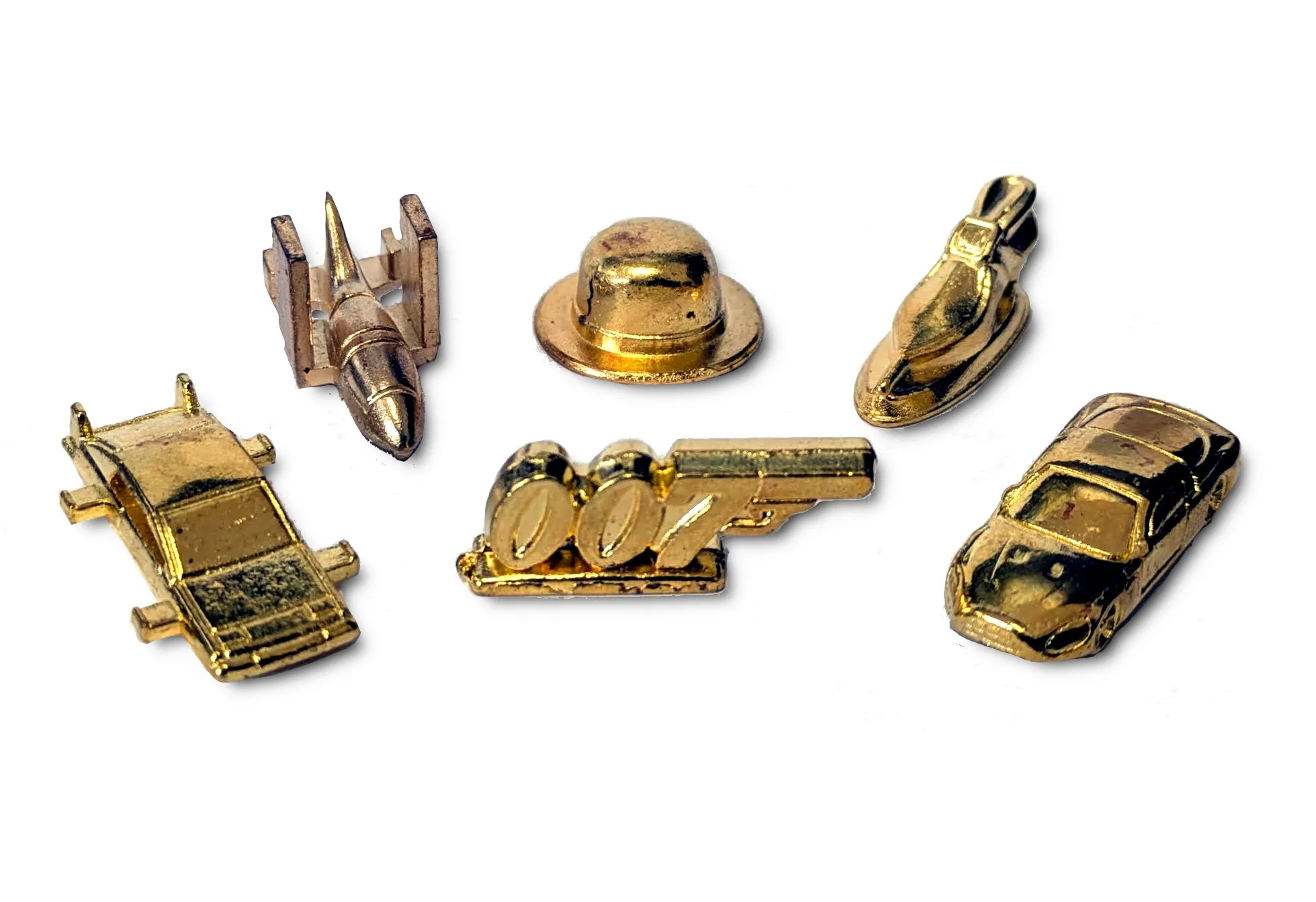 Monopoly - James Bond (Deutsch/Französisch) + 6 EXTRA Gold Spielfiguren