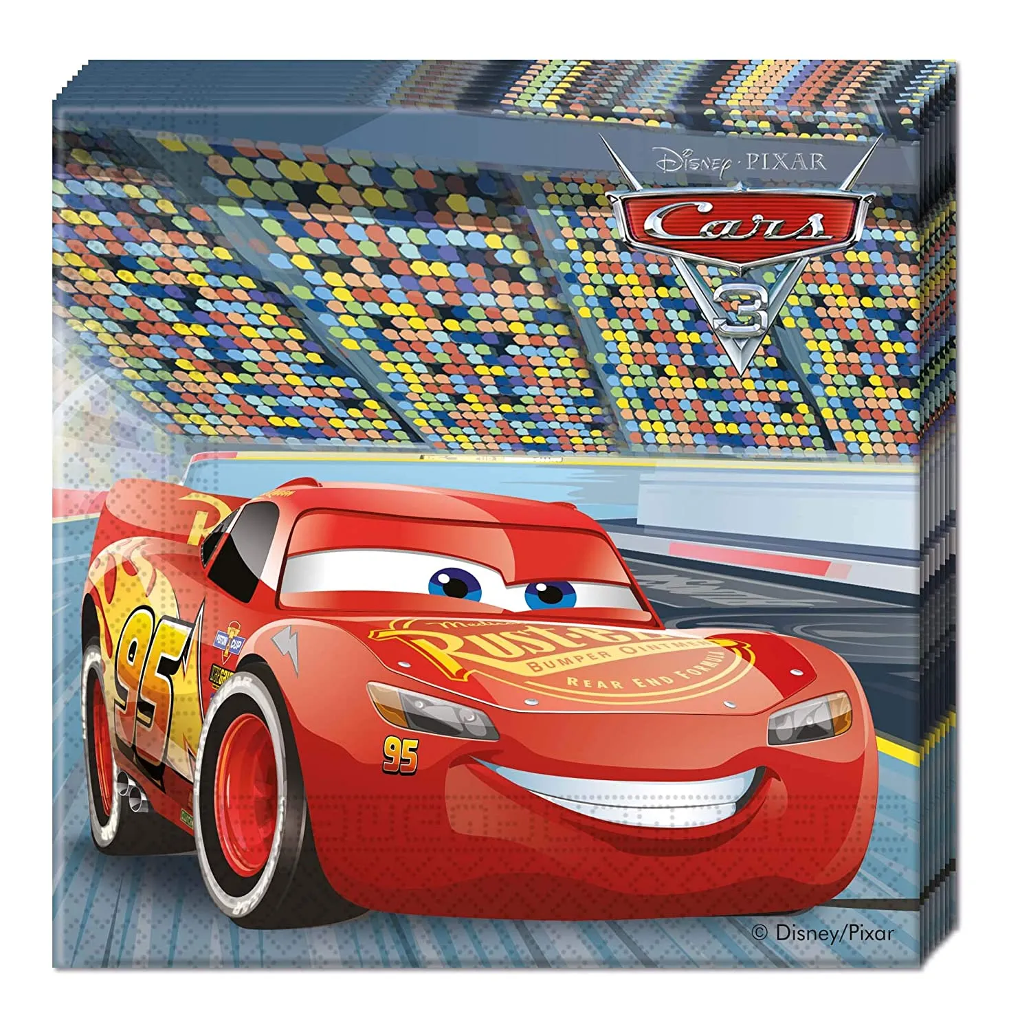 Procos - Cars - Servietten (33x33cm, 20 Stück)