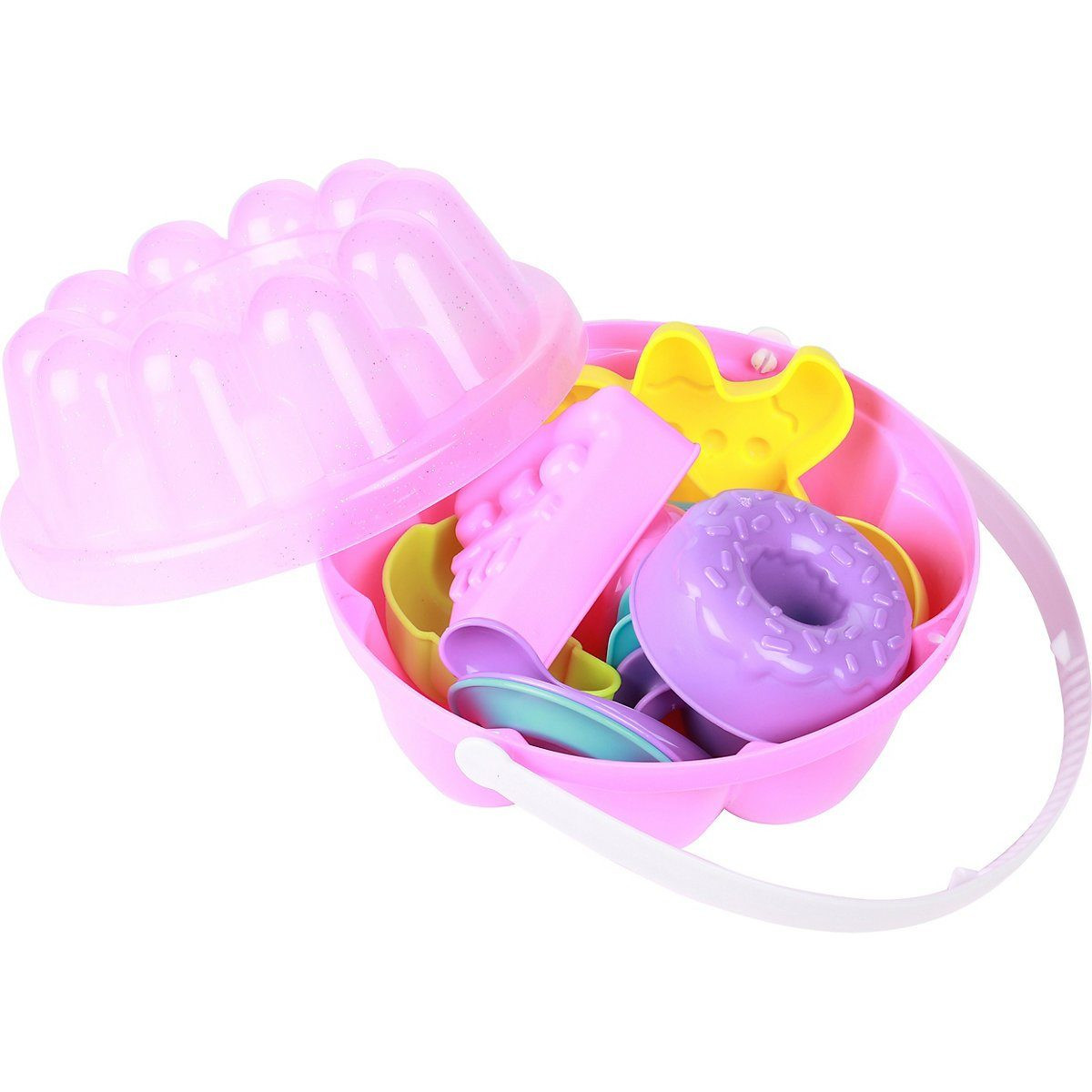 Toi-Toys - GO PLAY Strandset - in Kuchenform (13-teilig) Toi-Toys - GO PLAY Strandset - in Kuchenform (13-teilig)