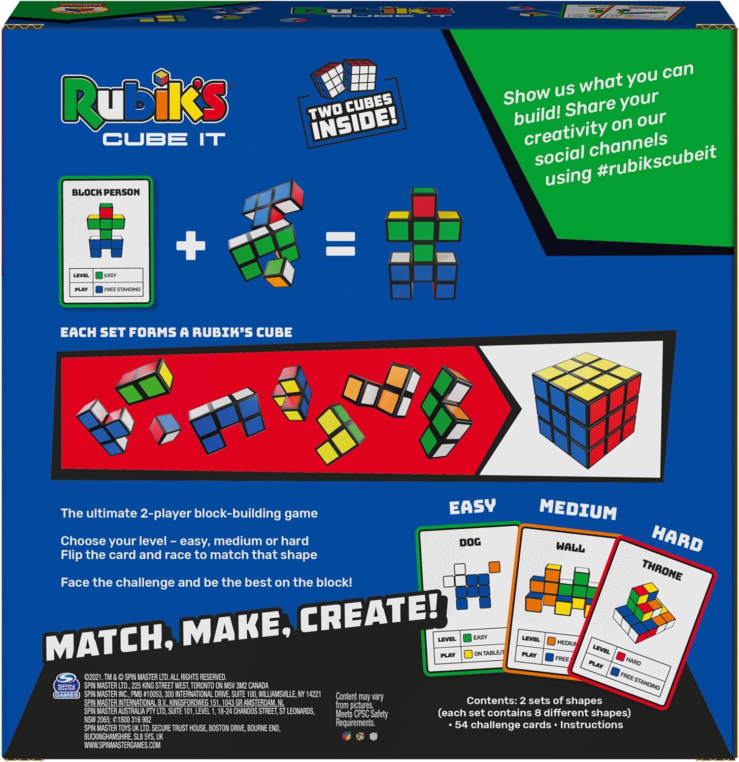Spin Master - Strategiespiel - Rubiks Cube It