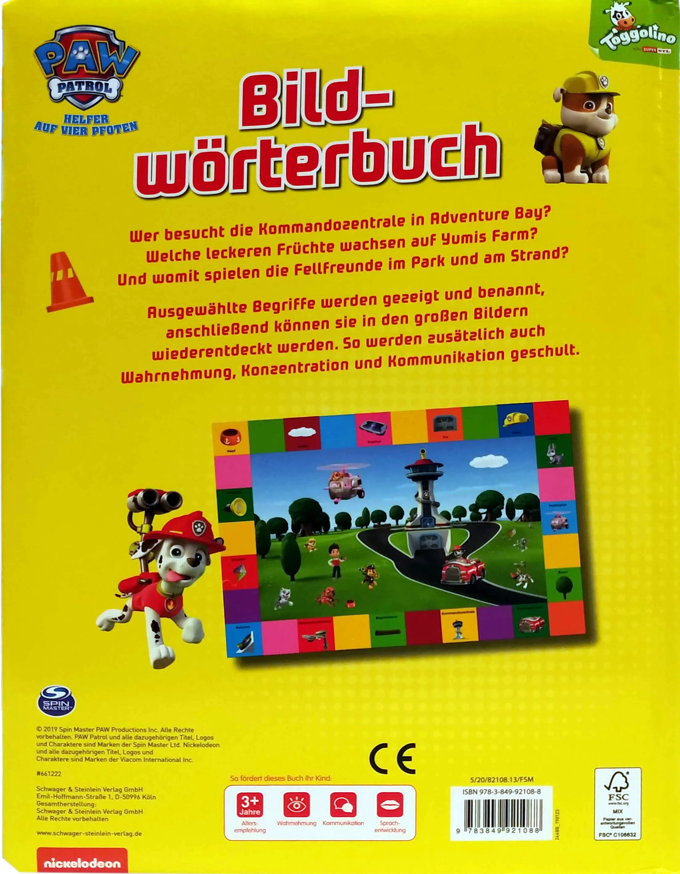 Spinmaster - Paw Patrol - Bild-Wörterbuch