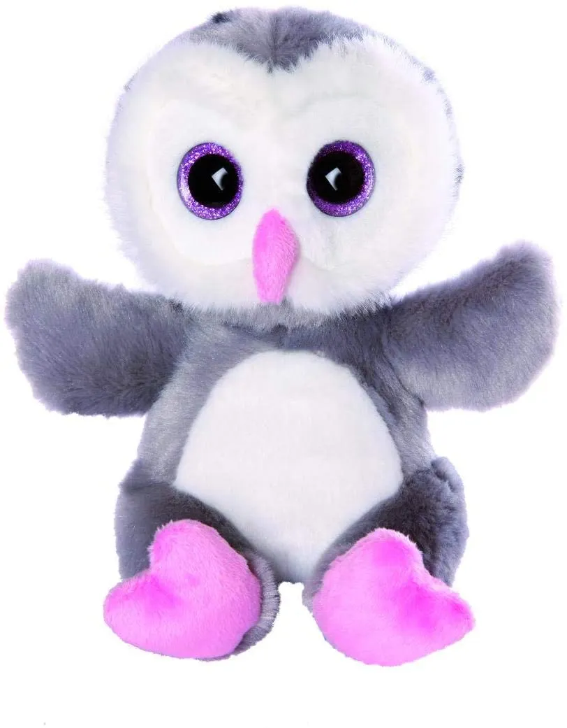 Bauer - Blickfänger Glitzer Plüschtier - Eule (20cm)