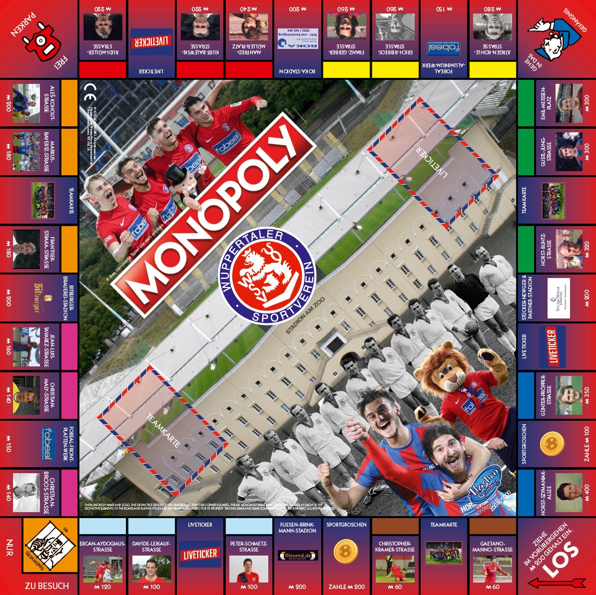 Monopoly Wuppertaler SV Monopoly Wuppertaler SV