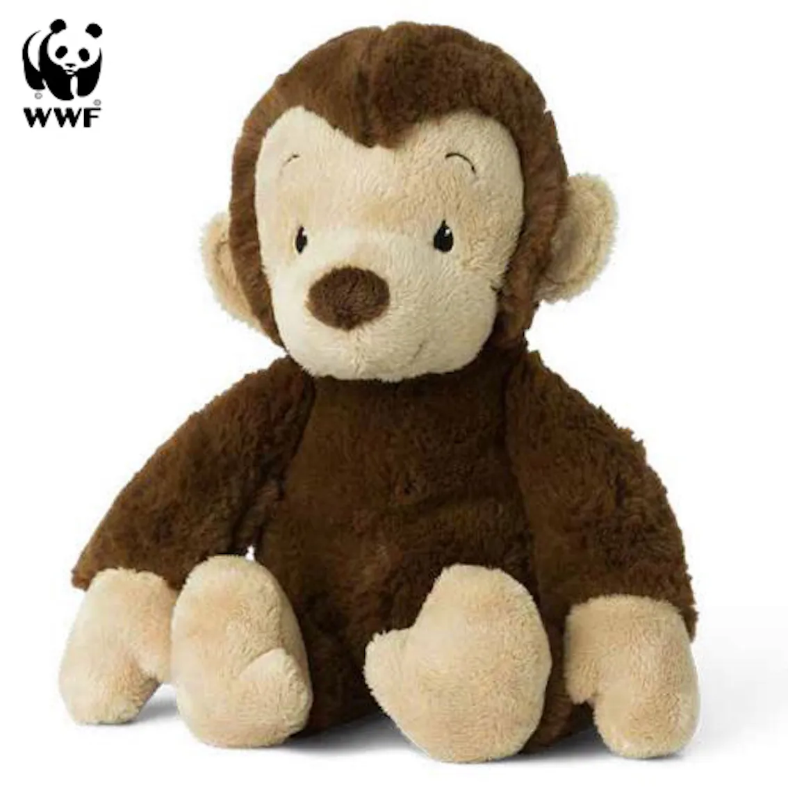 WWF - Cub Club Plüschtier - Mago das Äffchen (braun, 29cm)