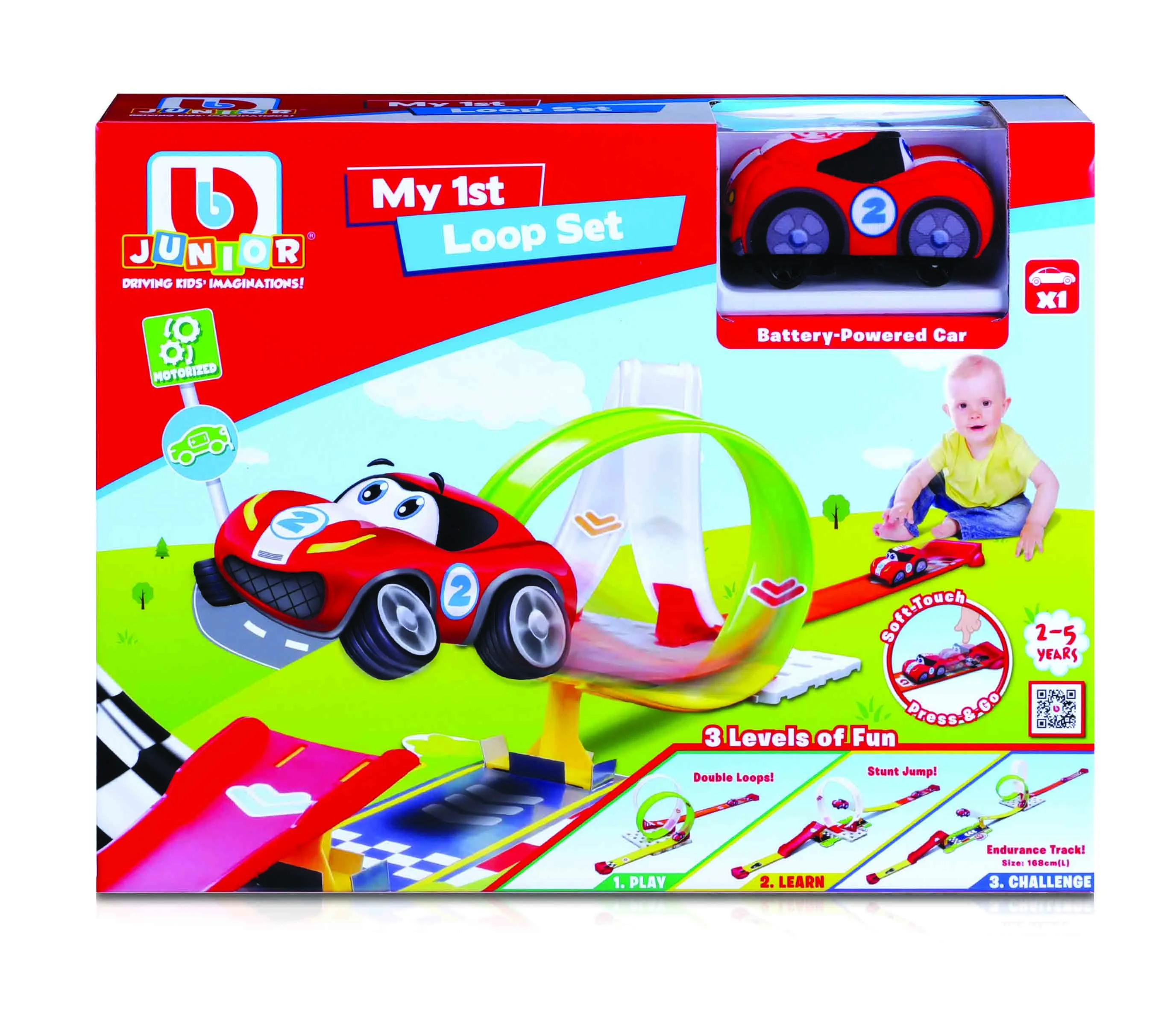 BB Junior - Loop Set inkl. 1 Softcar (160x26x24cm)