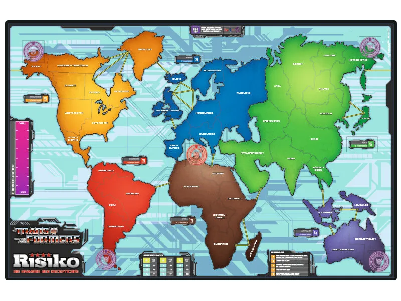 Monopoly Transformers + Risiko Transformers + Top Trumps Transformers