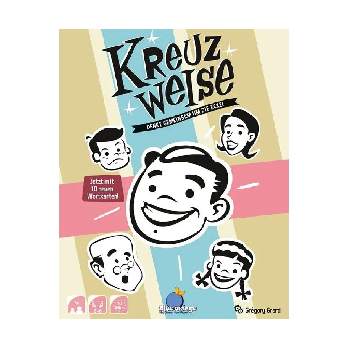 Asmodee BLOD0105 - Familienspiel - Kreuzweise