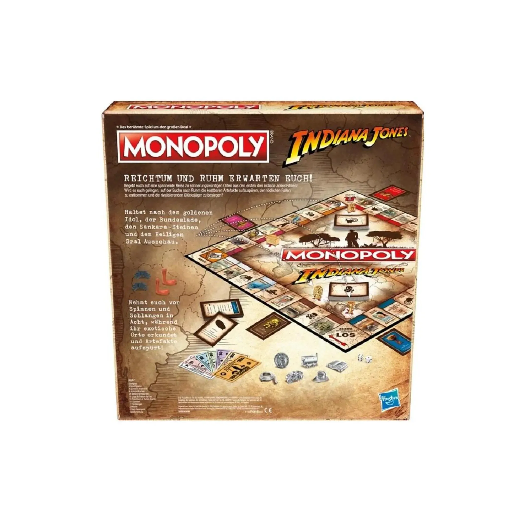 Hasbro F41121000 - Monopoly Indiana Jones