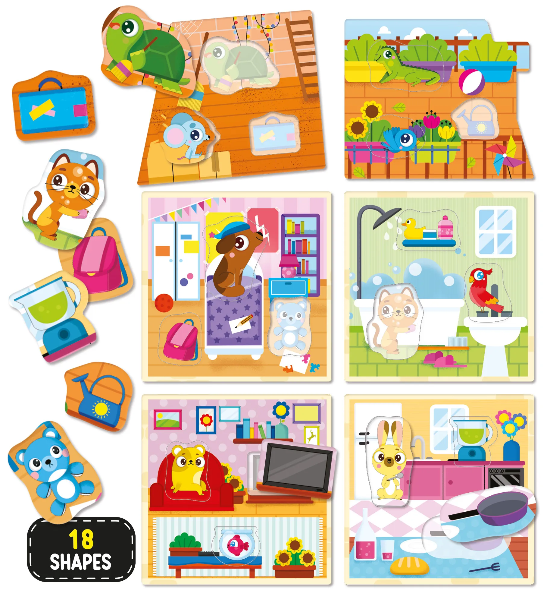 Lisciani 100613 - Montessori Baby - Baby House