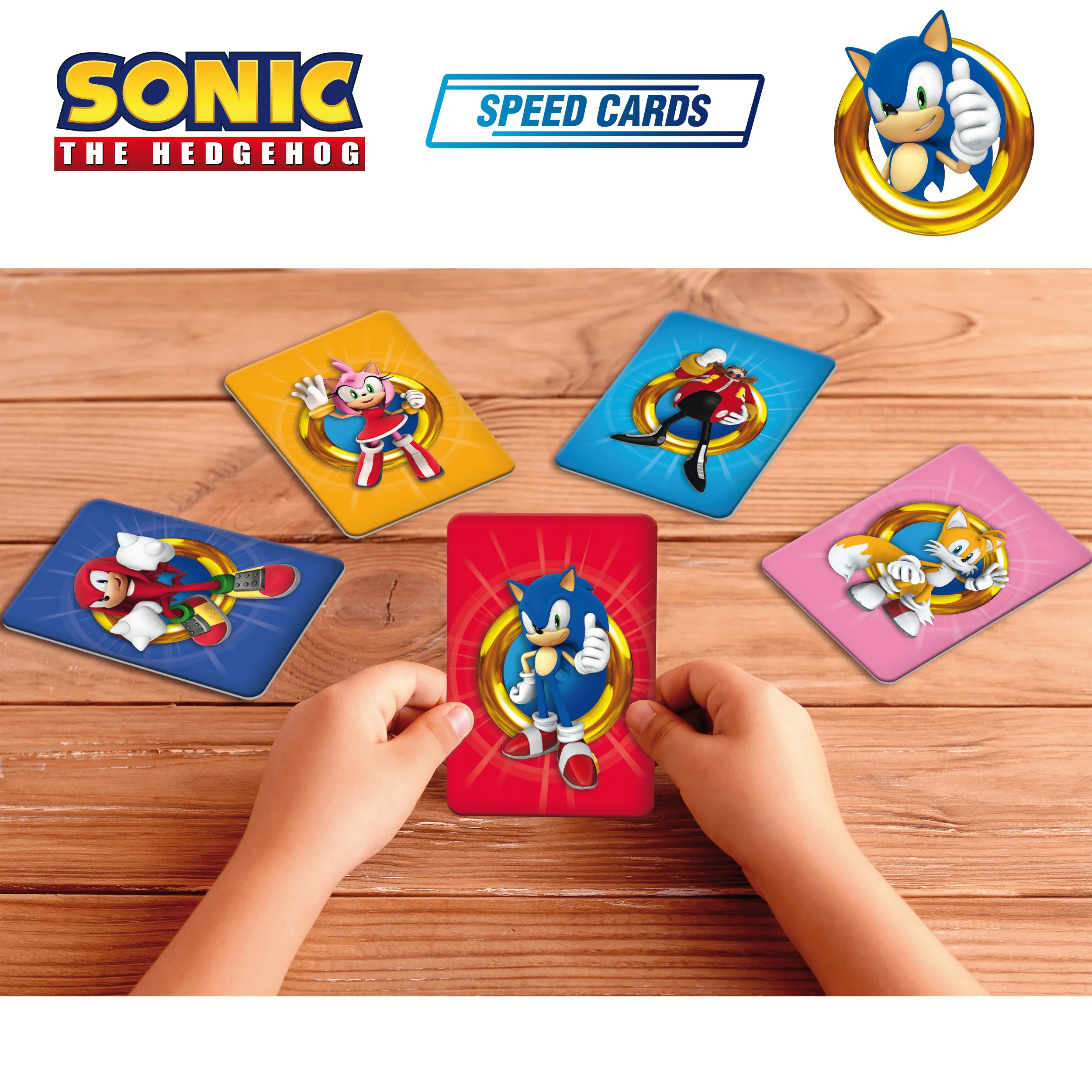 Lisciani 99269 - Kartenspiel - Sonic Speed Cards
