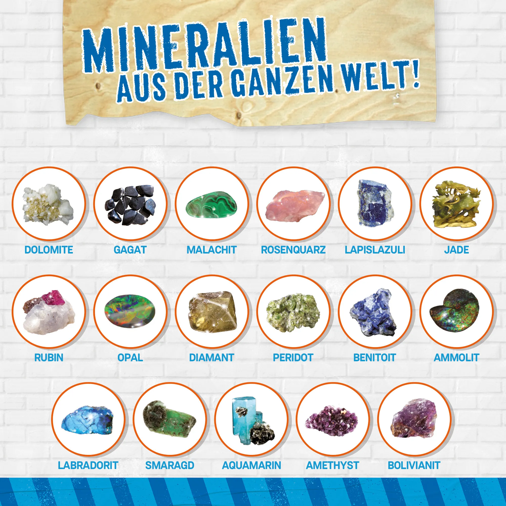 Lisciani DE100200WG - Woozle Goozle Edelsteine aus aller Welt