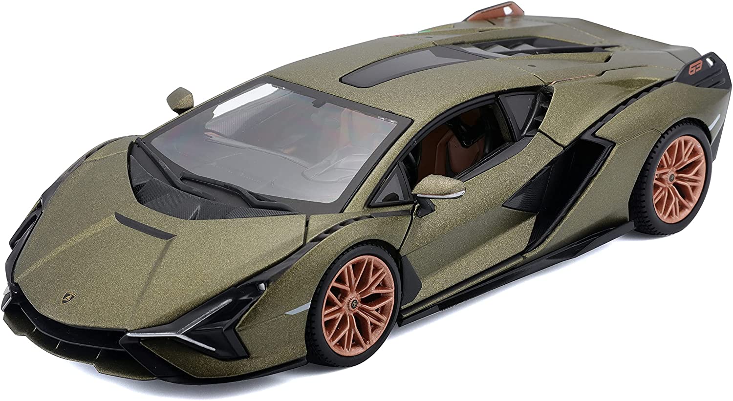 Bburago 18-21099 - Modellauto - Lamborghini Sian FKP 37 (grün, Maßstab 1:24) Bburago 18-21099 - Modellauto - Lamborghini Sian FKP 37 (grün, Maßstab 1:24)