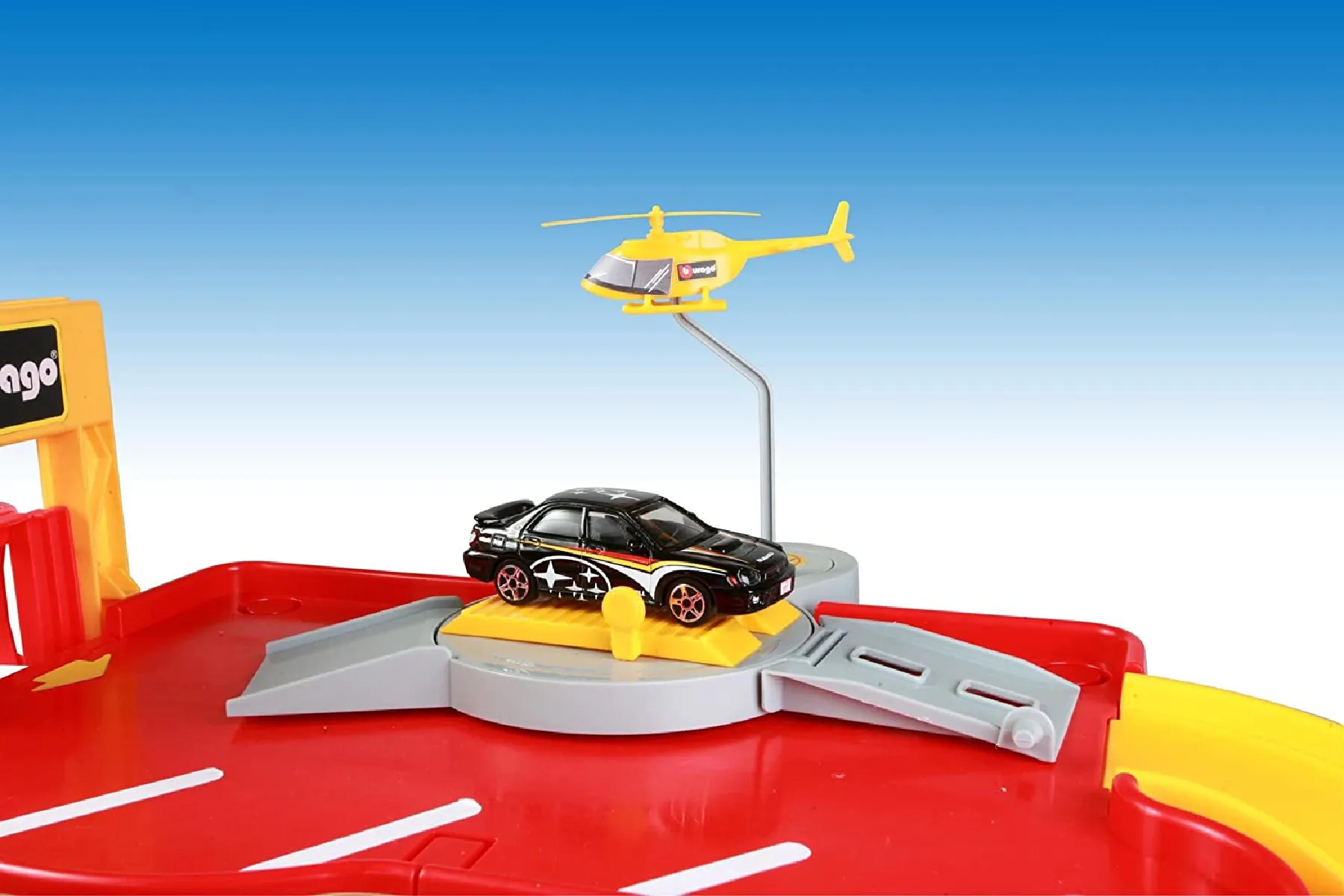 Bburago 18-30025 - Spielset - Street Fire Parkgarage