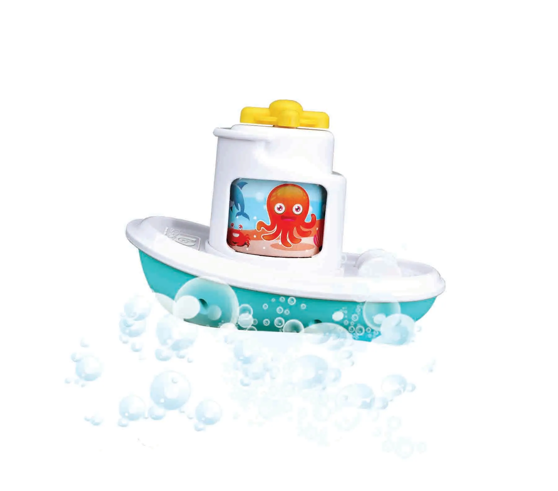 BB Junior 18-89024 - Spielzeugboot - Splash 'n Play Music Tugboat (15cm)
