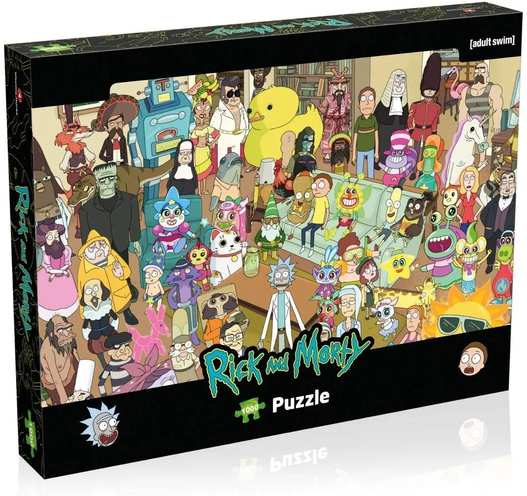 Rick and Morty - Puzzle - Friends (1000 Teile)