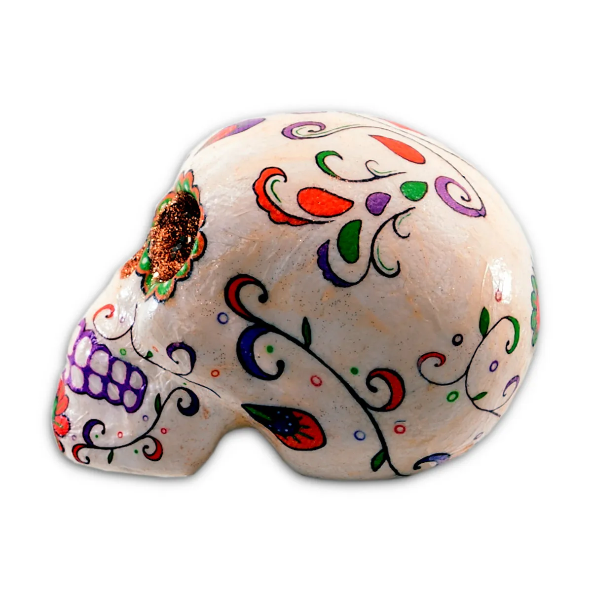 Halloween Dekoration - Totenkopf Tischdekoration