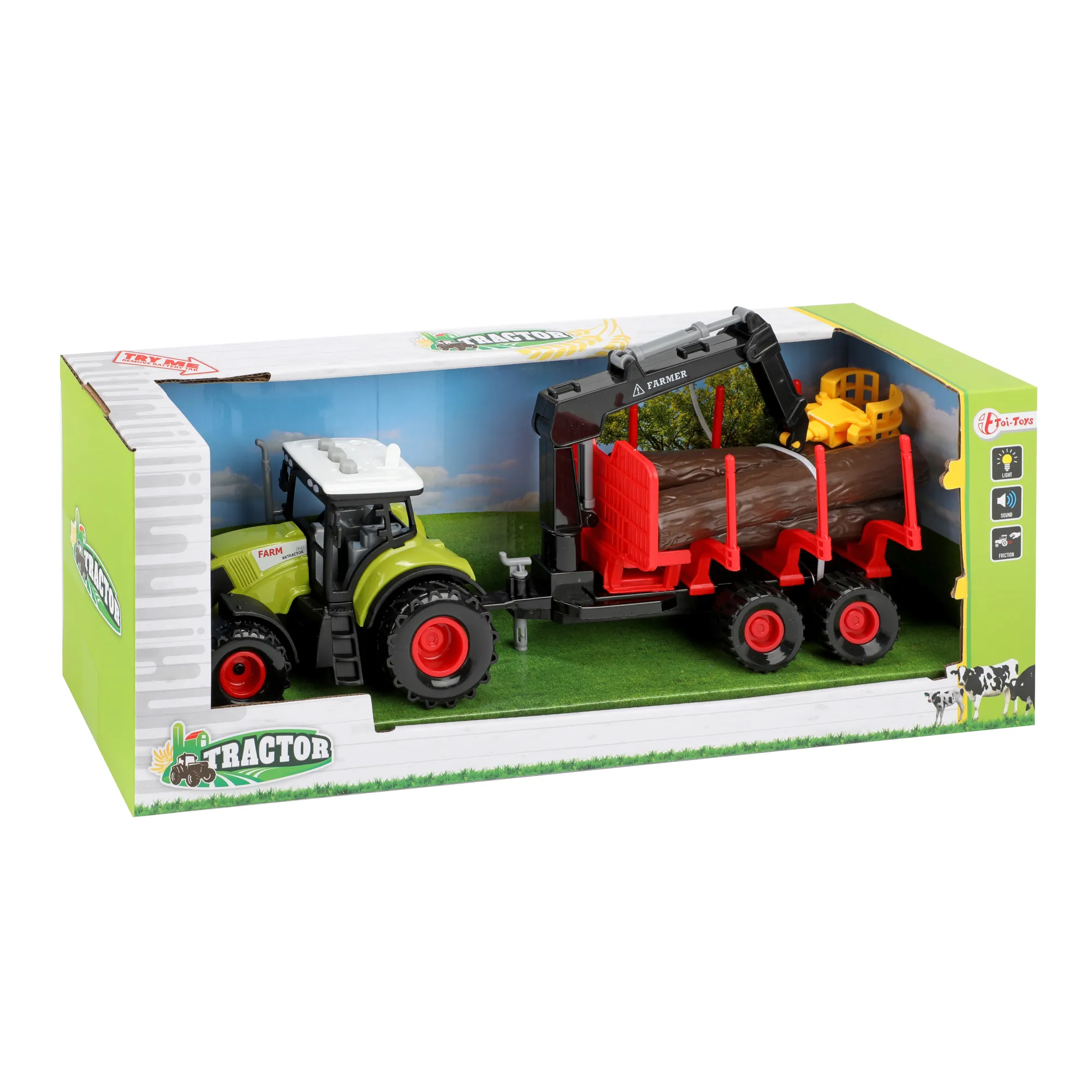 Toi-Toys - Traktor mit Anhänger