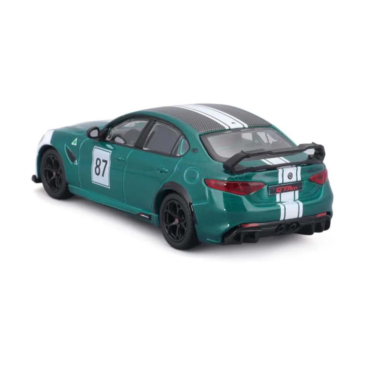 Bburago 18-38307 - Modellauto - Alfa Romeo GTAm (grün, Maßstab 1:43)