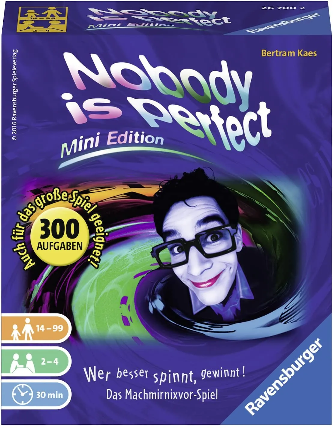 Ravensburger - Gesellschaftsspiel - Nobody is perfect (Mini Edition)