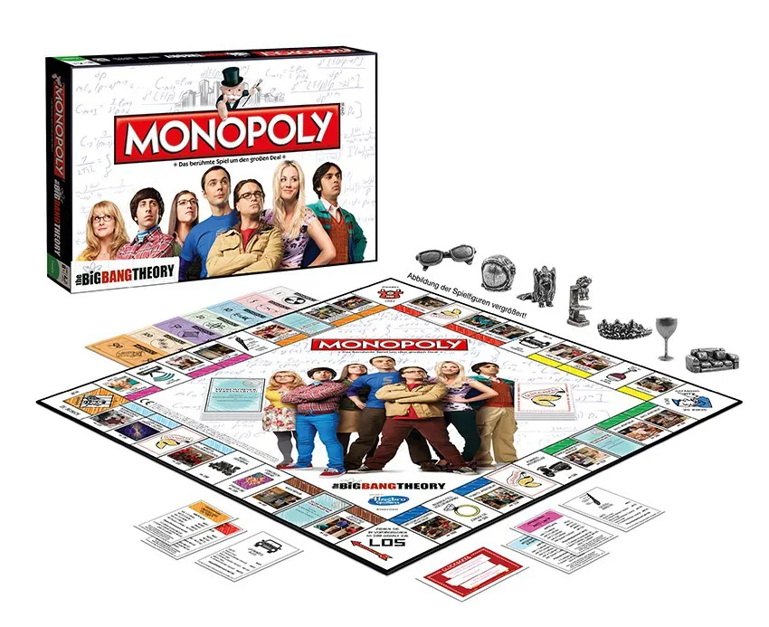 Monopoly The Big Bang Theory + Top Trumps The Big Bang Theory