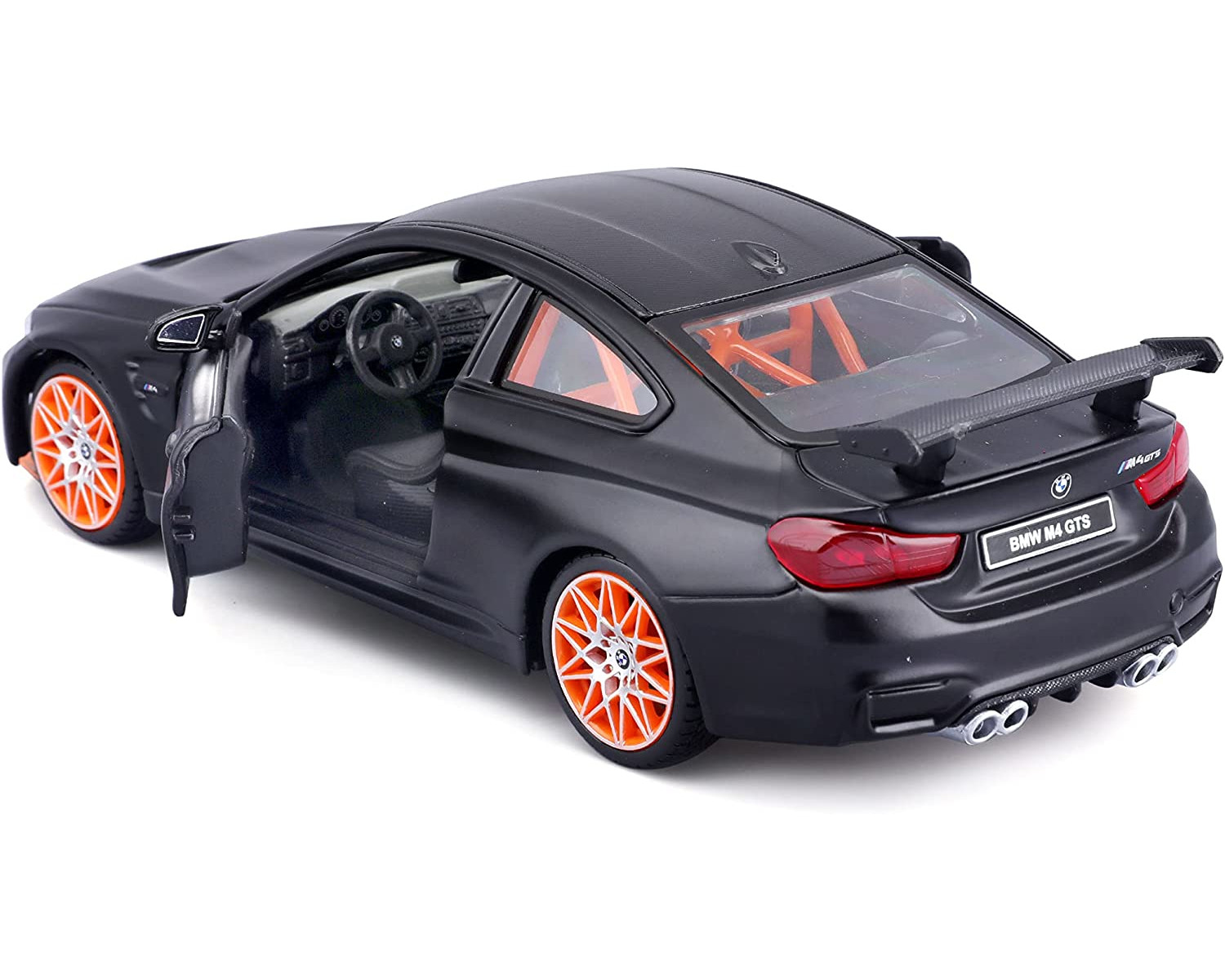 Maisto 31246M - Modellauto - BMW M4 GTS (matt-schwarz, Maßstab 1:24)
