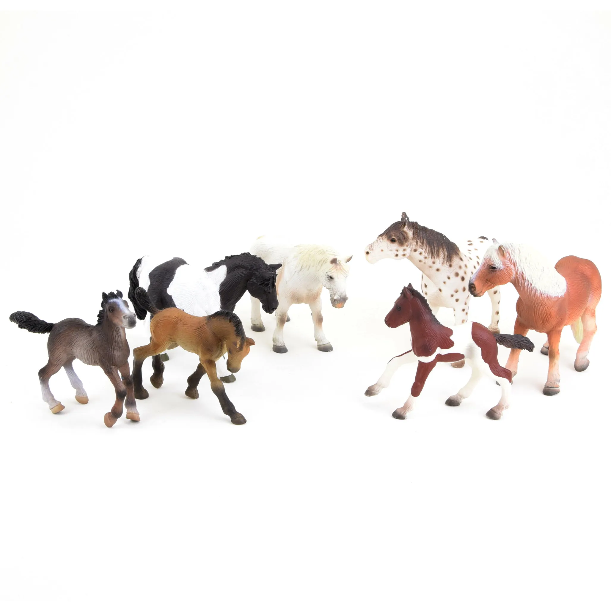 Animal World Figuren Bullyland Pferde 7 Figuren
