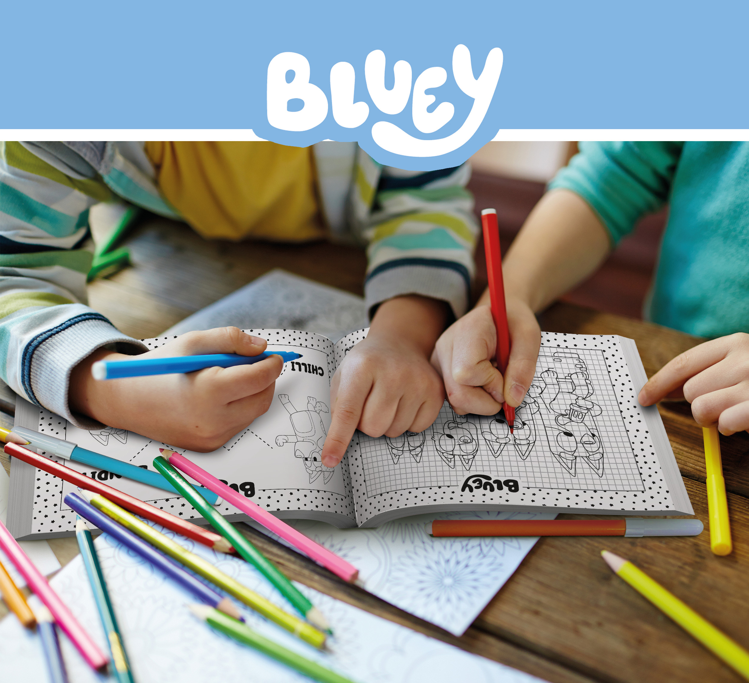 Lisciani 99382 - Bluey Zeichenschule