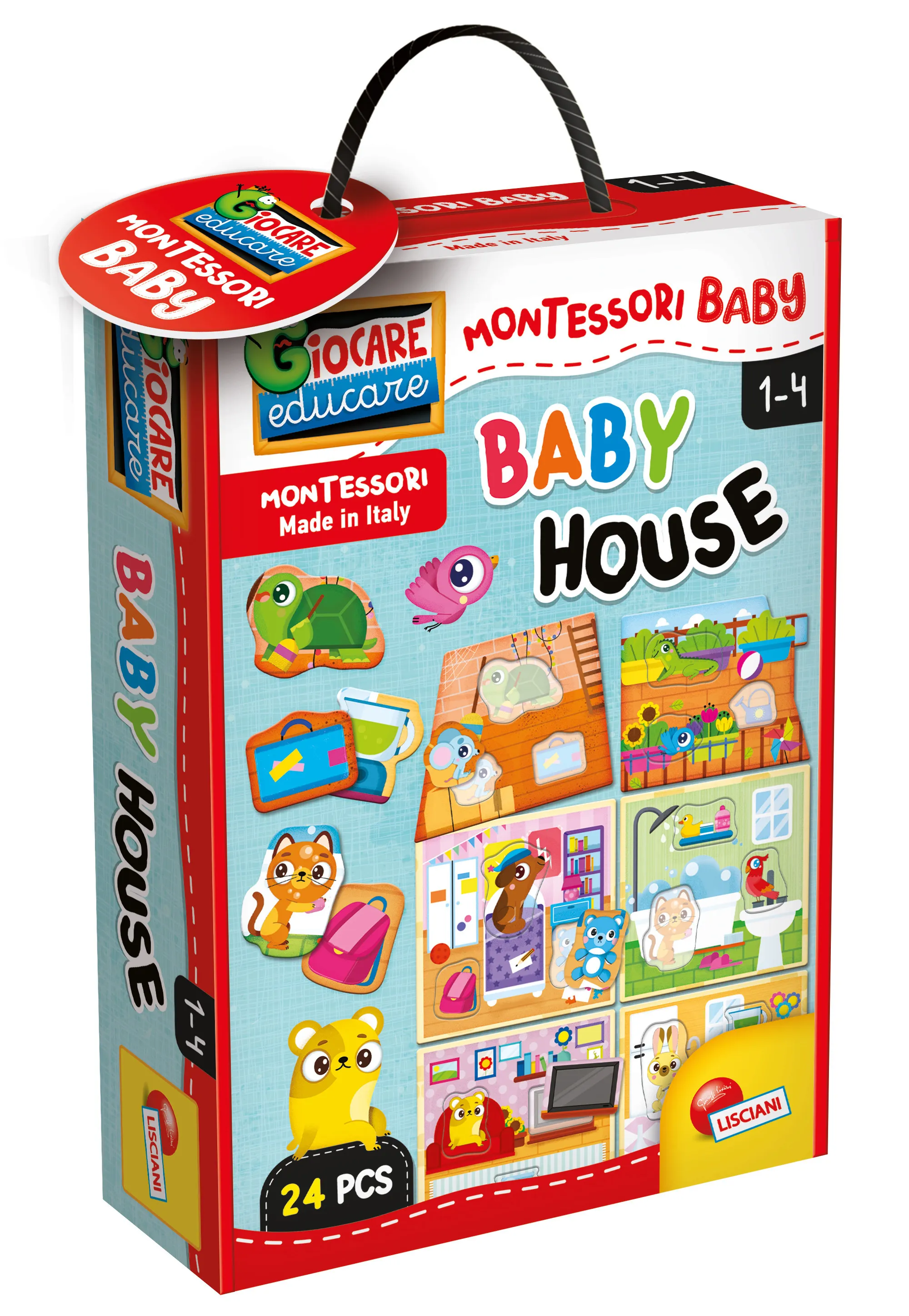 Lisciani 100613 - Montessori Baby - Baby House