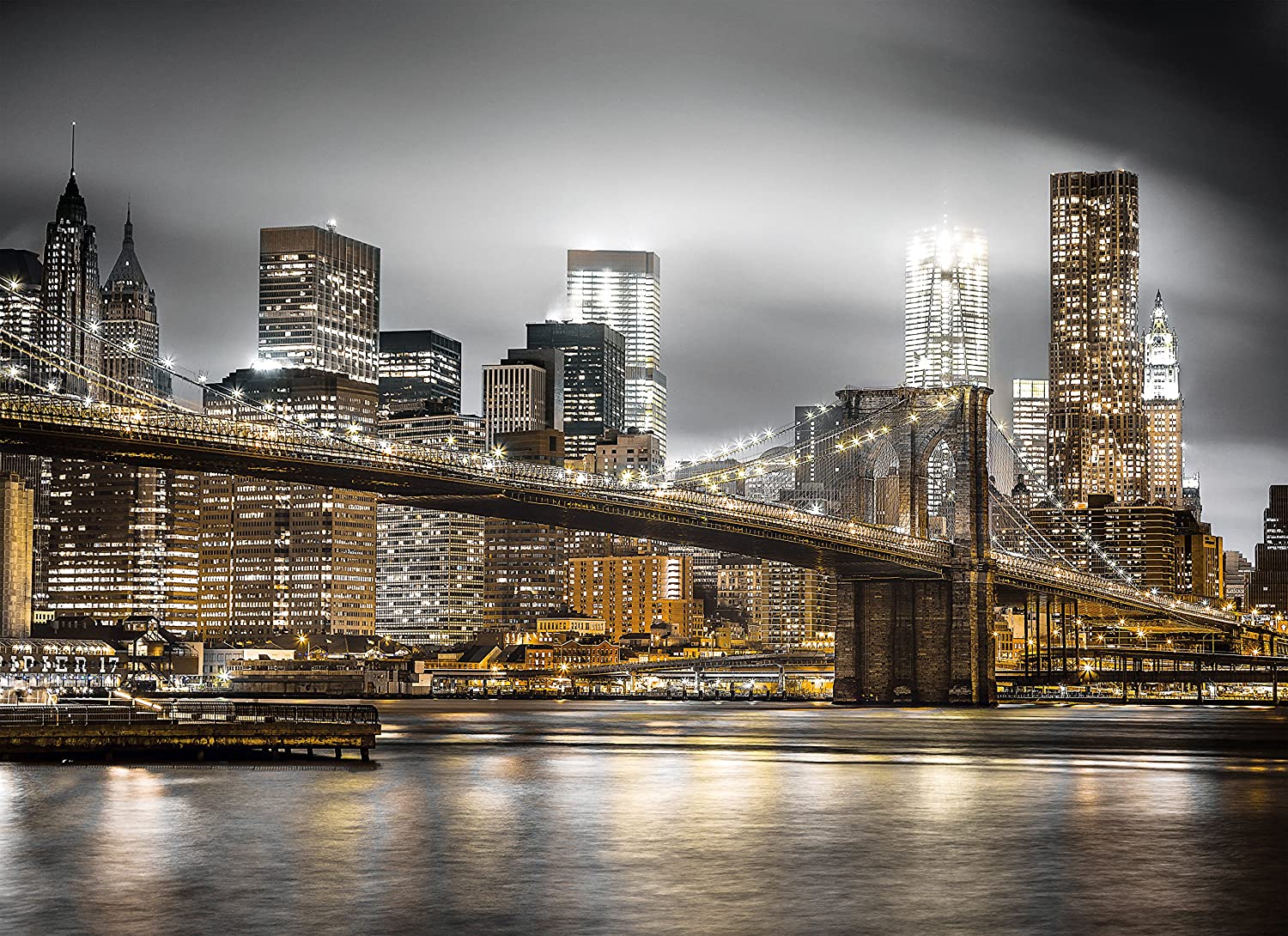 Clementoni Puzzle 39366 - New York Skyline (1000 Teile)