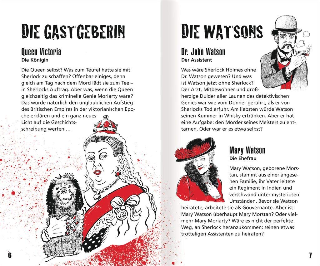 Black Party 3er Set (Ruhe in Frieden Sherlock, Der Tod des Paten, Varieté des Todes)